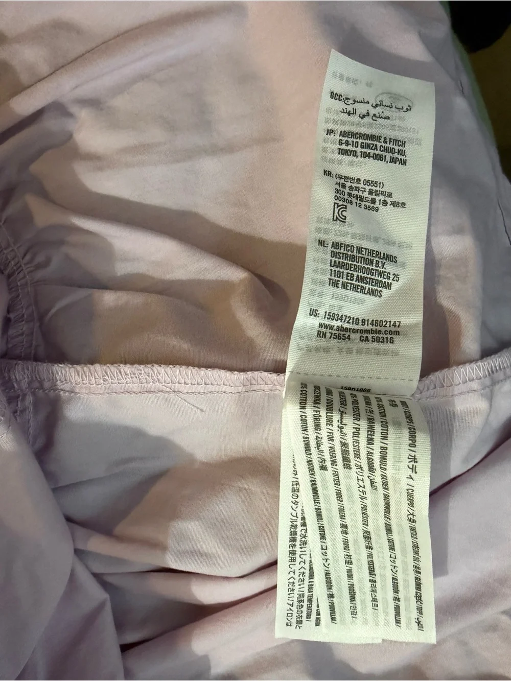 Abercrombie & Fitch feminine lilac